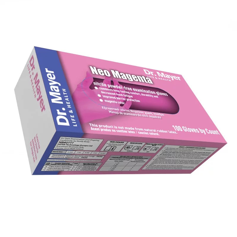 Manusi nitril Neo Magenta, marimea S Dr.Mayer