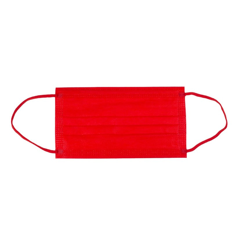 Masca Medicala 4 Straturi Full Color Red Dr.Mayer
