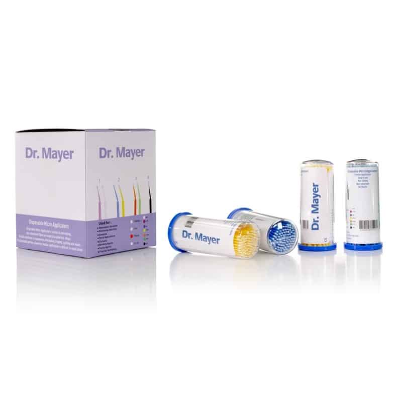 Micro Aplicatoare Fine Yelow/Blue Dr.Mayer