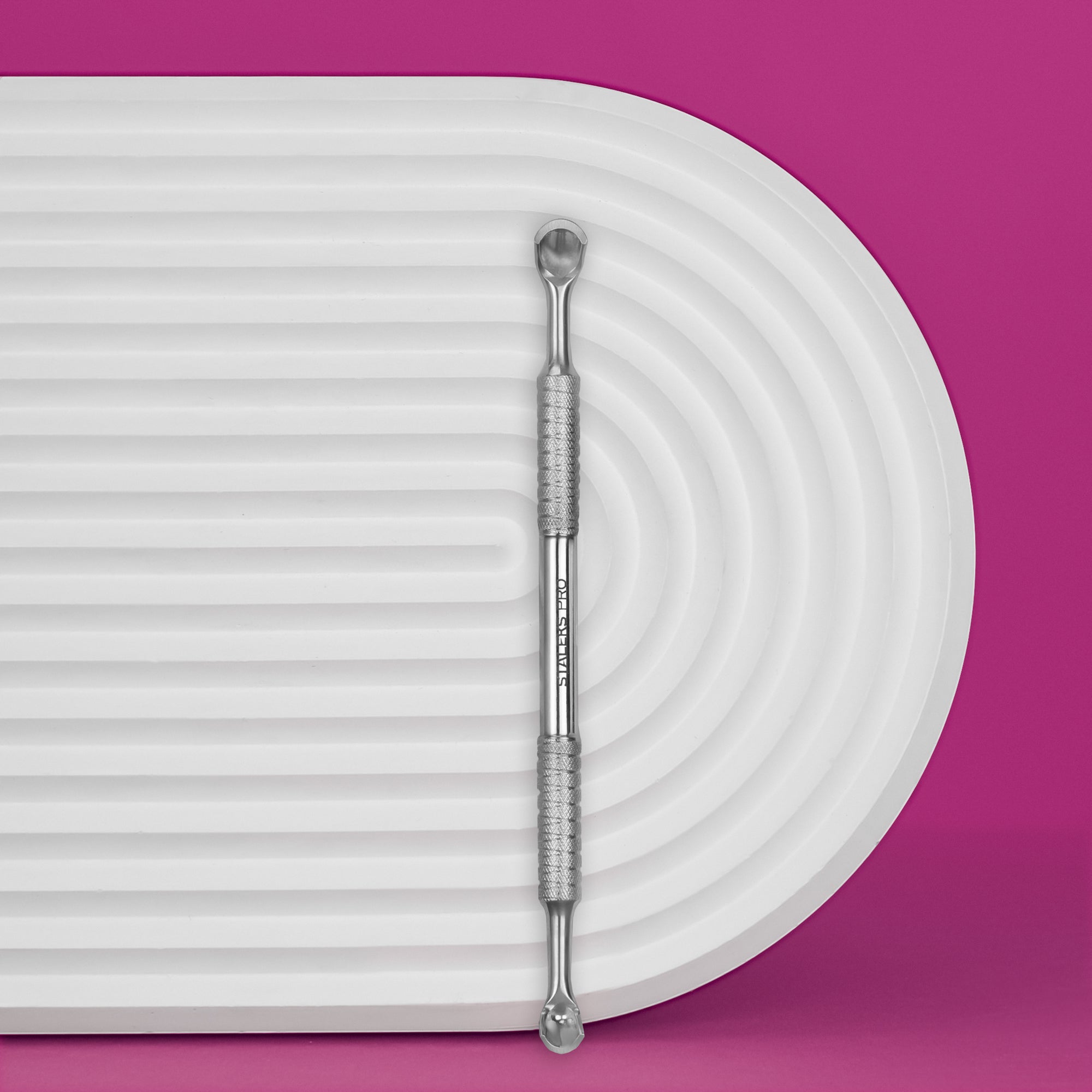 PE-52/1 Pusher cu margini rotunjite si lama Staleks