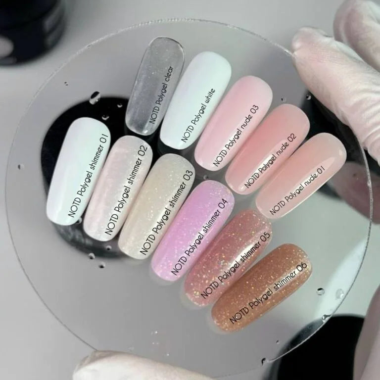 NAILSOFTHEDAY Polygel shimmer 02, 30g