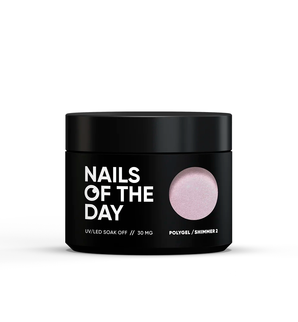 NAILSOFTHEDAY Polygel shimmer 02, 30g