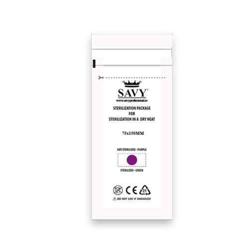 Set 100 Pungi sterilizare pupinel / autoclav 75x150mm
