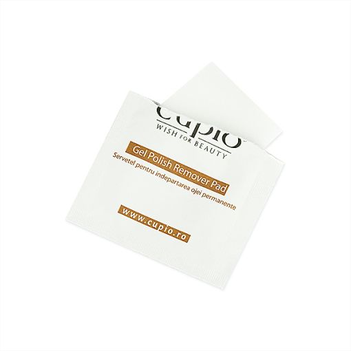 Pliculete cu soak off remover 200 buc Cupio