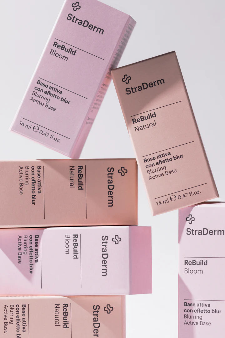 Bază Tratament pentru Unghii Fragile – Fortificare și Netezire Vizibilă, ReBuild - Natural, 14ml Straderm