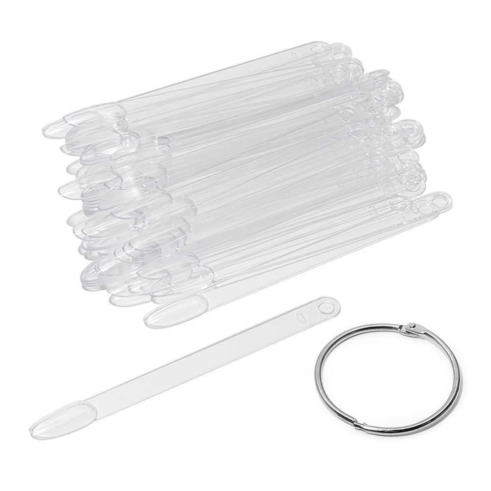 Tipsuri ovale pentru exersat set 50 transparente Cupio