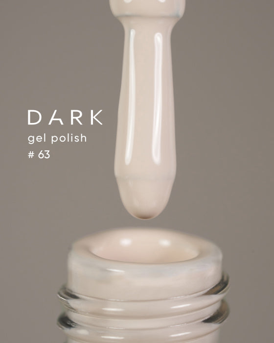 DARK GEL POLISH 63, 6 ml
