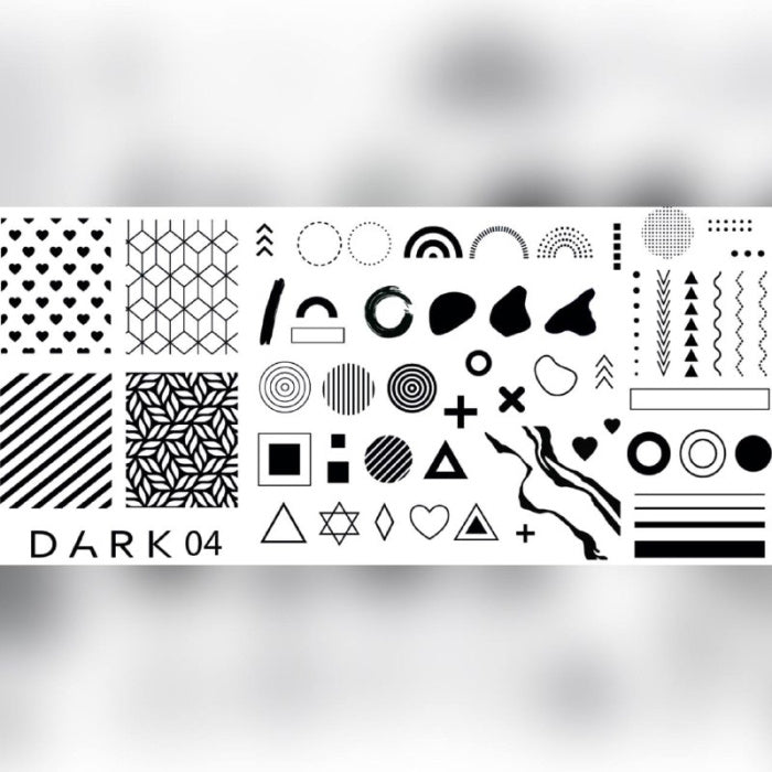 DARK Matr̦iță Stampilă 04 – Stamping Plate
