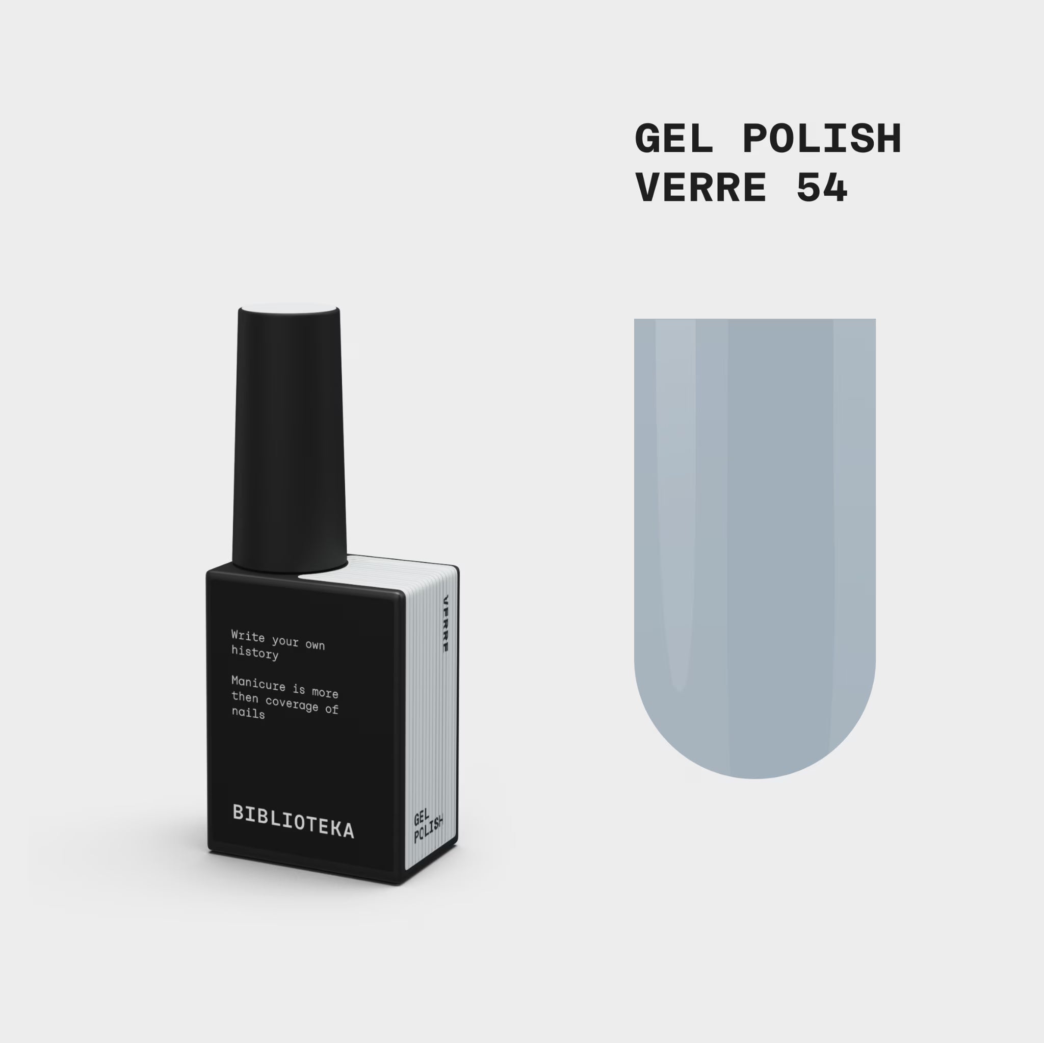 BIBLIOTEKA Gel Polish 54 Verre 10ml