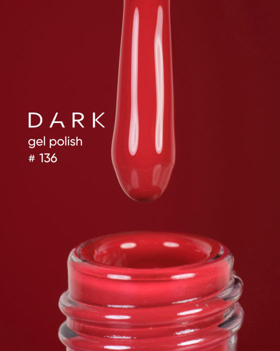 Dark Gel Polish 136, 6ml