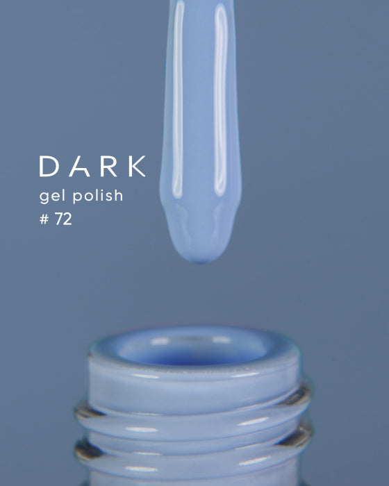 DARK GEL POLISH 72, 6 ml