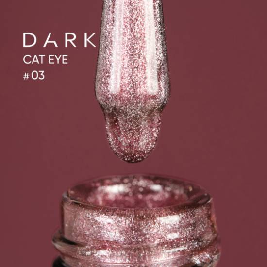 DARK Oja semipermanenta CAT EYE 03, 10 ML