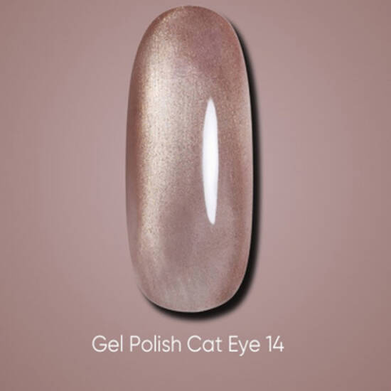 DARK oja semipermanenta (gel polish) Cat Eye 14, 6 ml