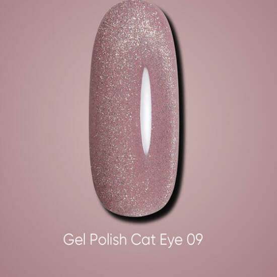 DARK oja semipermanenta (gel polish) Cat Eye 09, 10 ml