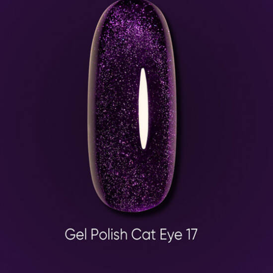 DARK oja semipermanenta (gel polish) Cat Eye 17, 6 ml