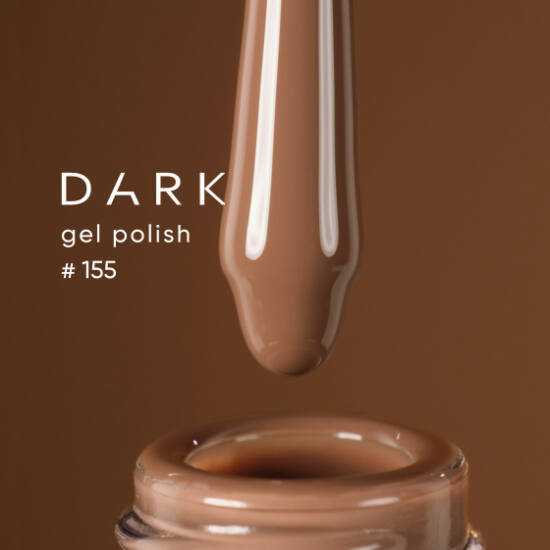 DARK GEL POLISH 155, 6 ML