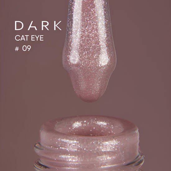 DARK GEL POLISH CAT EYE 09, 10ml